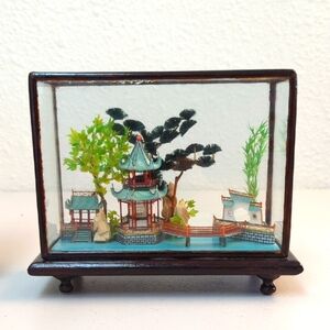 Miniature Asian Diorama